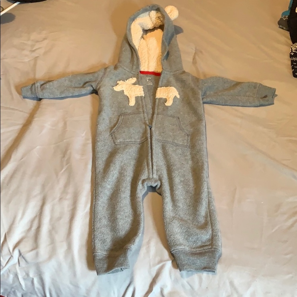Fleece winter outfit